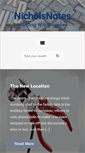 Mobile Screenshot of nicholsnotes.com