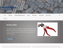 Tablet Screenshot of nicholsnotes.com